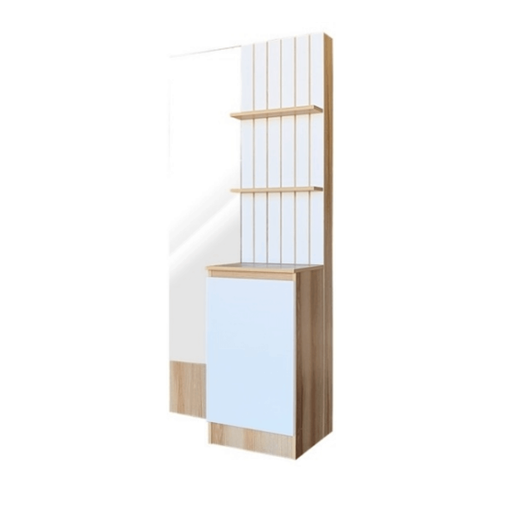 ชุดห้องนอน + ที่นอน PVC 6 ฟุต WISDOM DESIGN FURNITURE รุ่น AMANDA สี แอช/ขาว_5